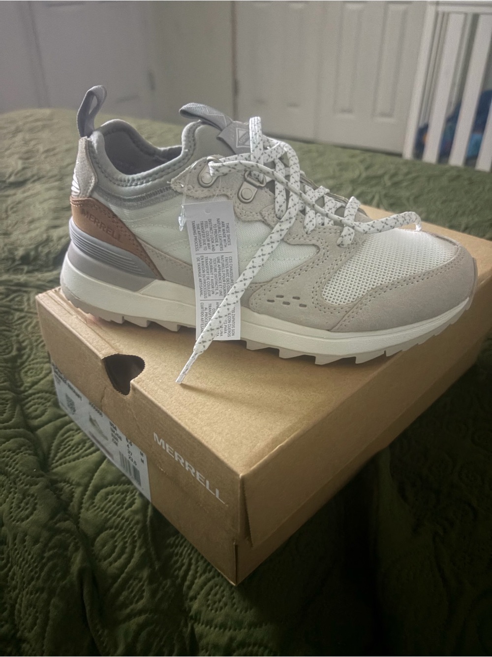 Alpine 83 Sneaker Recraft in Moon and Ocre